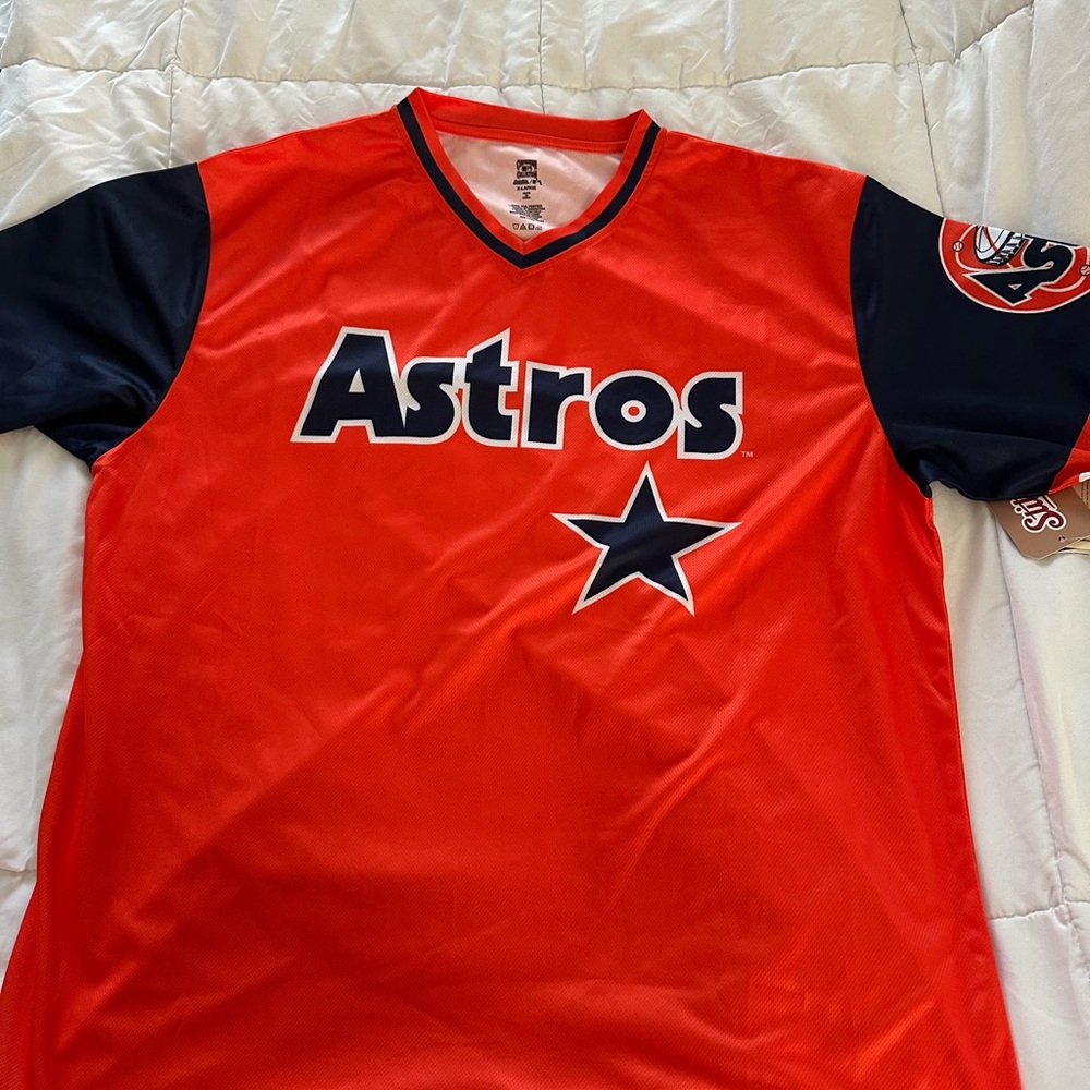 Champion Orange and Navy Top